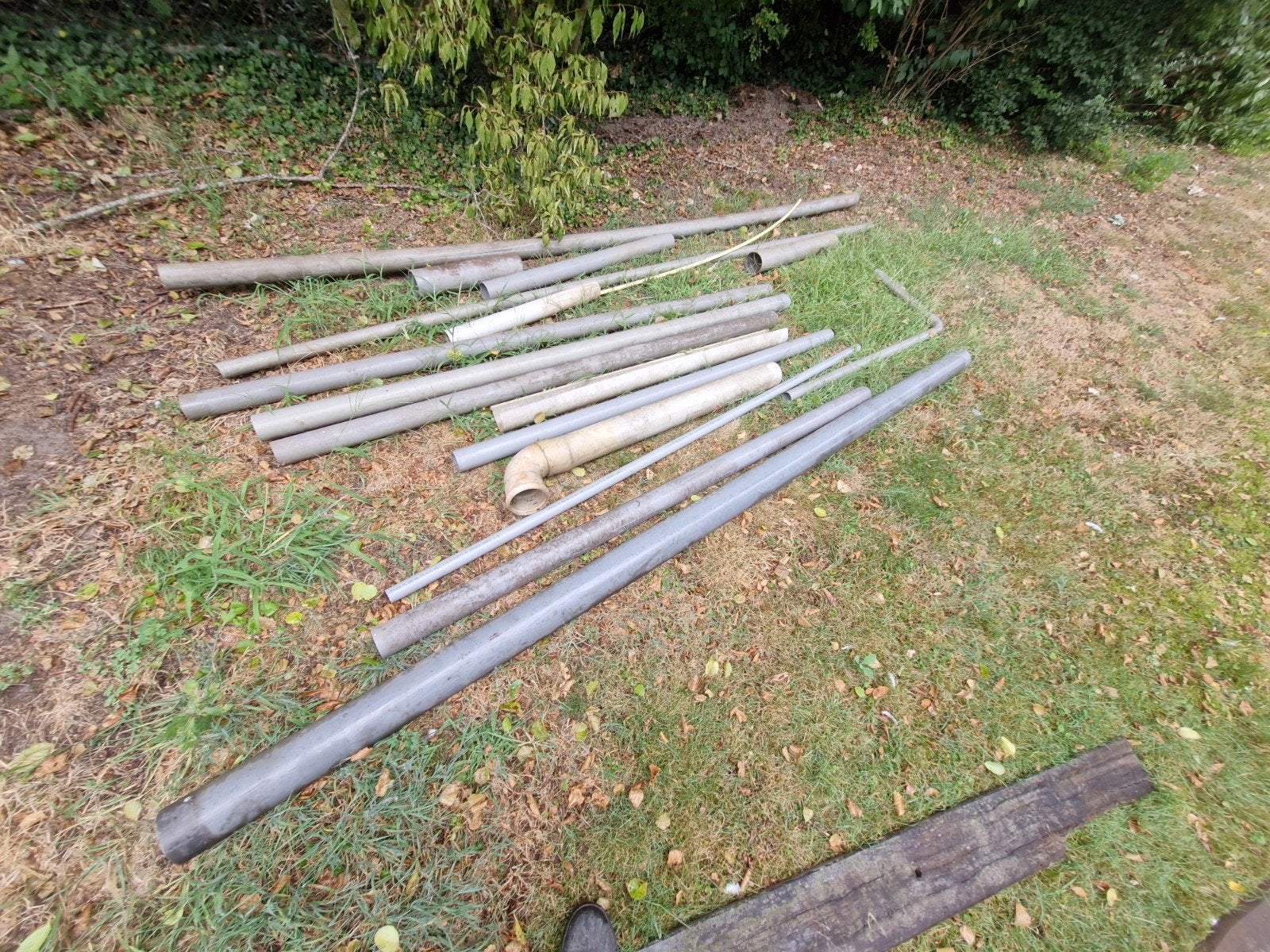 Pvc buizen, Ophalen
