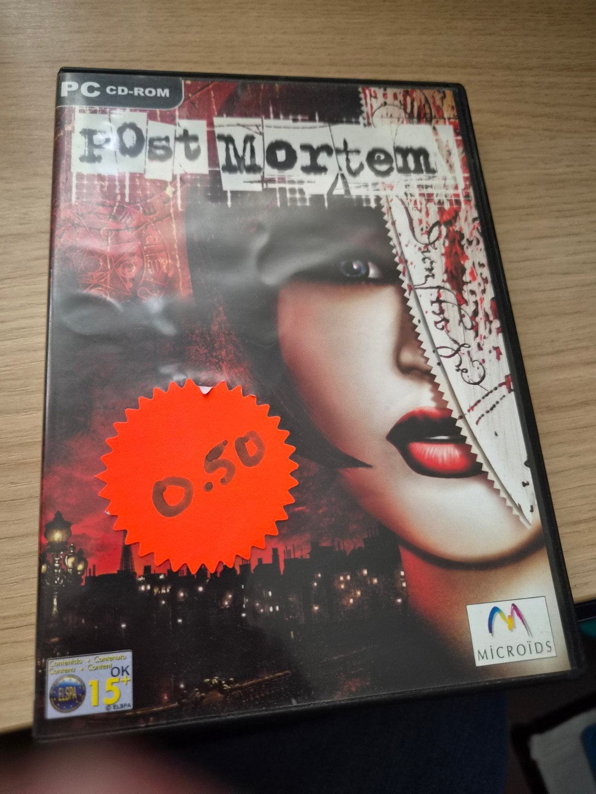 Post Mortem PC CD-ROM - Mysterieus Avontuur, Ophalen of Verzenden