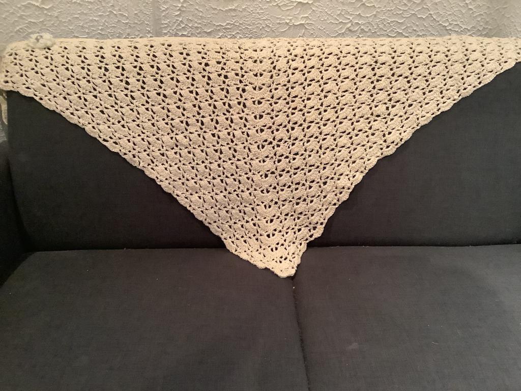 Gehaakte stola Omslagdoek STOLA, Ophalen of Verzenden, Nieuw, Sjaal