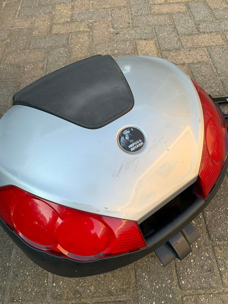 Hepco & Becker Journey TC52 Topkoffer - Gebruikt, Motoren, Accessoires | Koffers en Tassen, Ophalen of Verzenden, Gebruikt