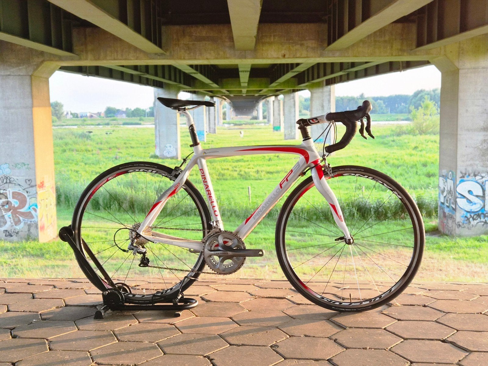 Pinarello FP3 Racefiets//Carbon//Ultegra//Fulcrum//Maat 53, Fietsen en Brommers, 28 inch, Italie, Gebruikt, Carbon