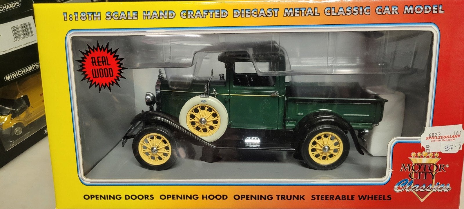 Motor City Classics 1931 Ford Model A Pick_up, Ophalen of Verzenden, Zo goed als nieuw, Auto, Overige merken