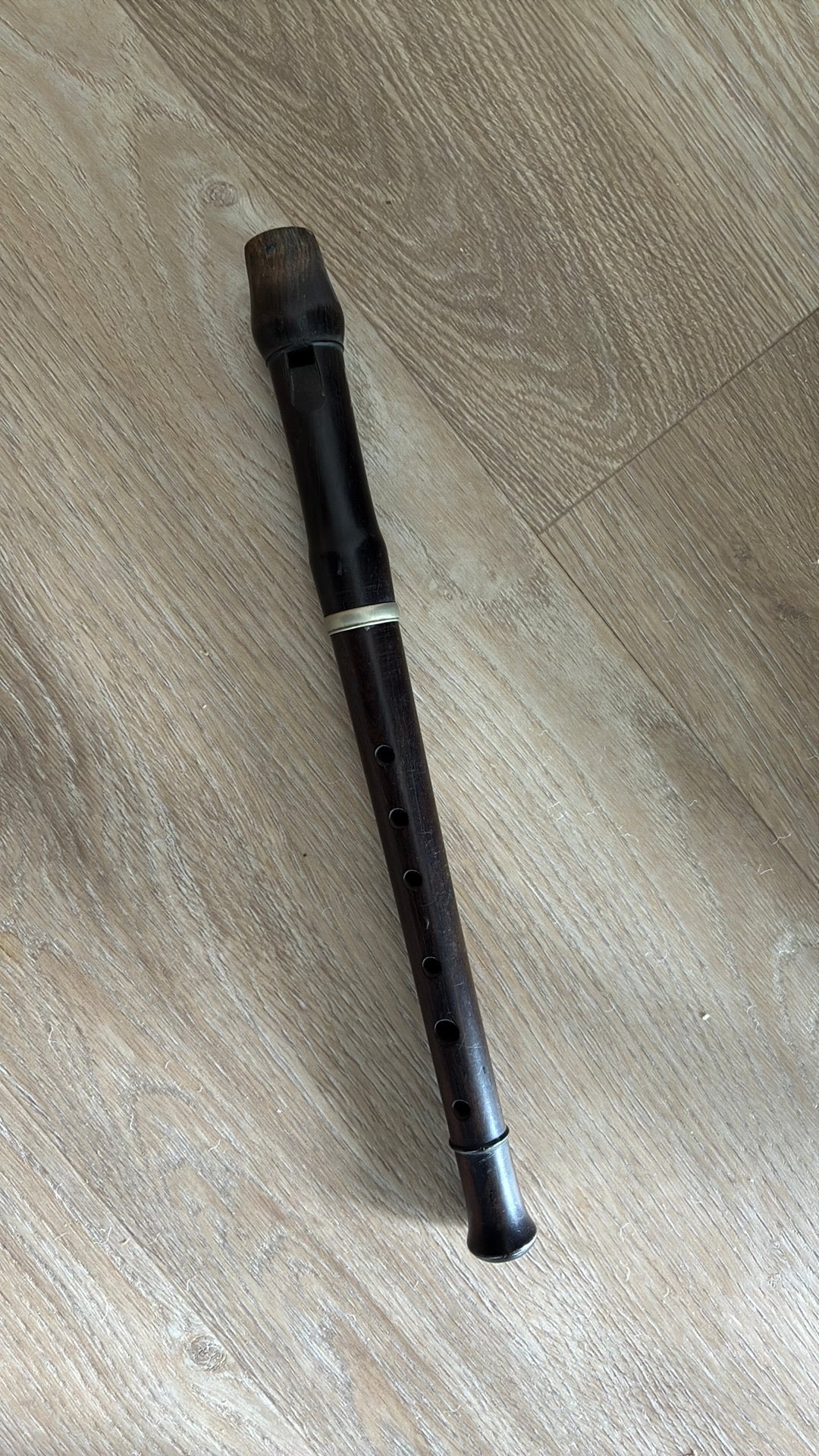 Antieke blokfluit, Ophalen of Verzenden, Gebruikt, Tenor