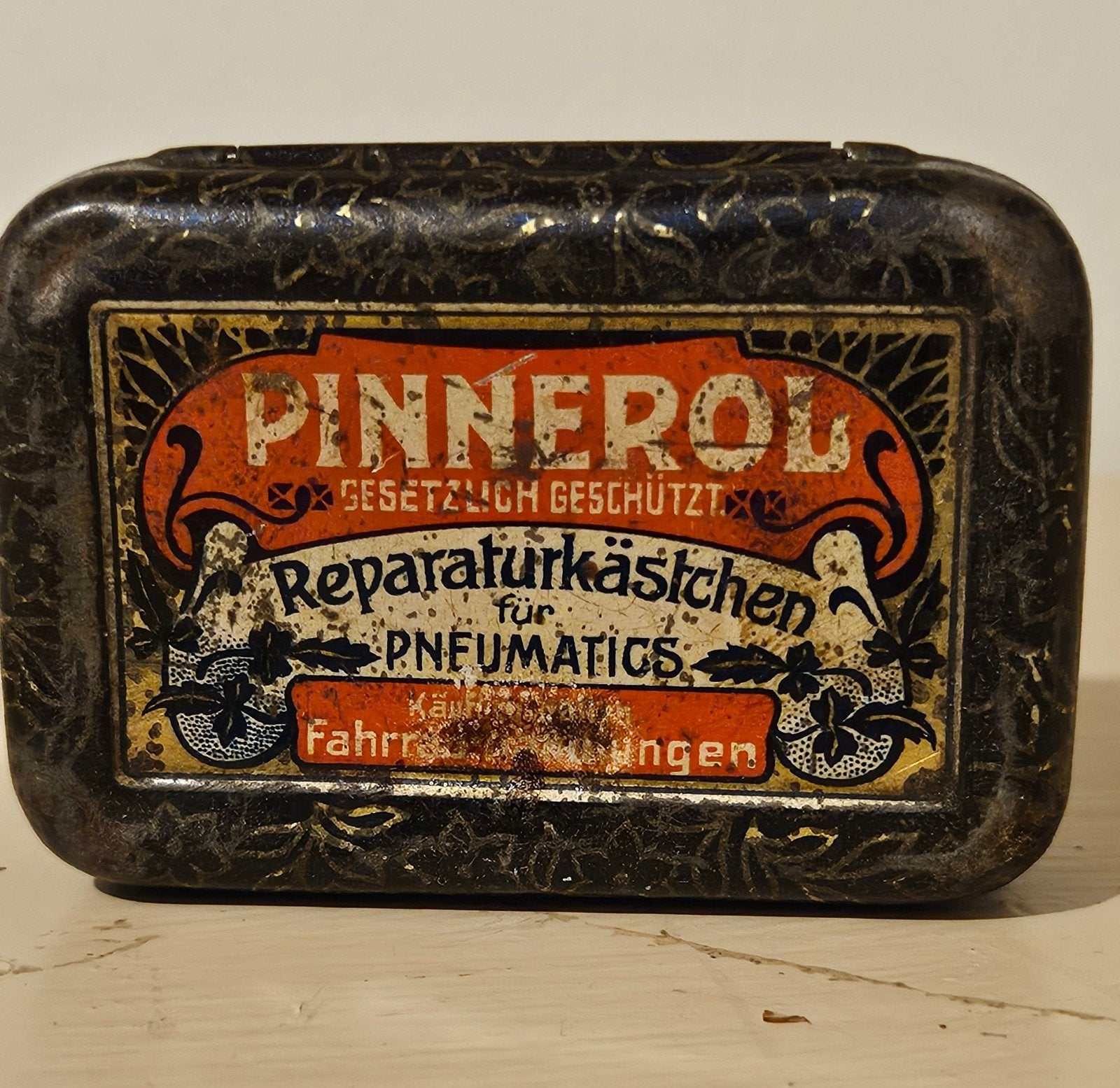 Pinnerol blikje, Ophalen of Verzenden, Gebruikt, Overige