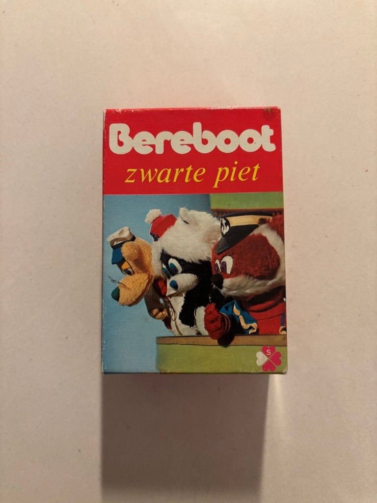 Bereboot zwarte piet kaartspel - selecta vintage spel!, Verzamelen, Speelkaarten, Jokers en Kwartetten, Ophalen of Verzenden, Zo goed als nieuw