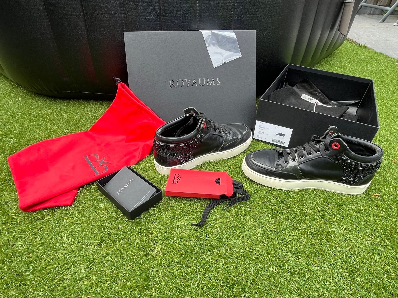 Stoere schoen Royaums, Zwart, Ophalen of Verzenden, Sneakers of Gympen, Gedragen