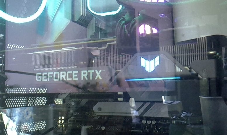 ASUS TUF Gaming GeForce RTX 3080 V2 OC Edition 10GB, Ophalen, Gebruikt, GDDR6, PCI-Express 4