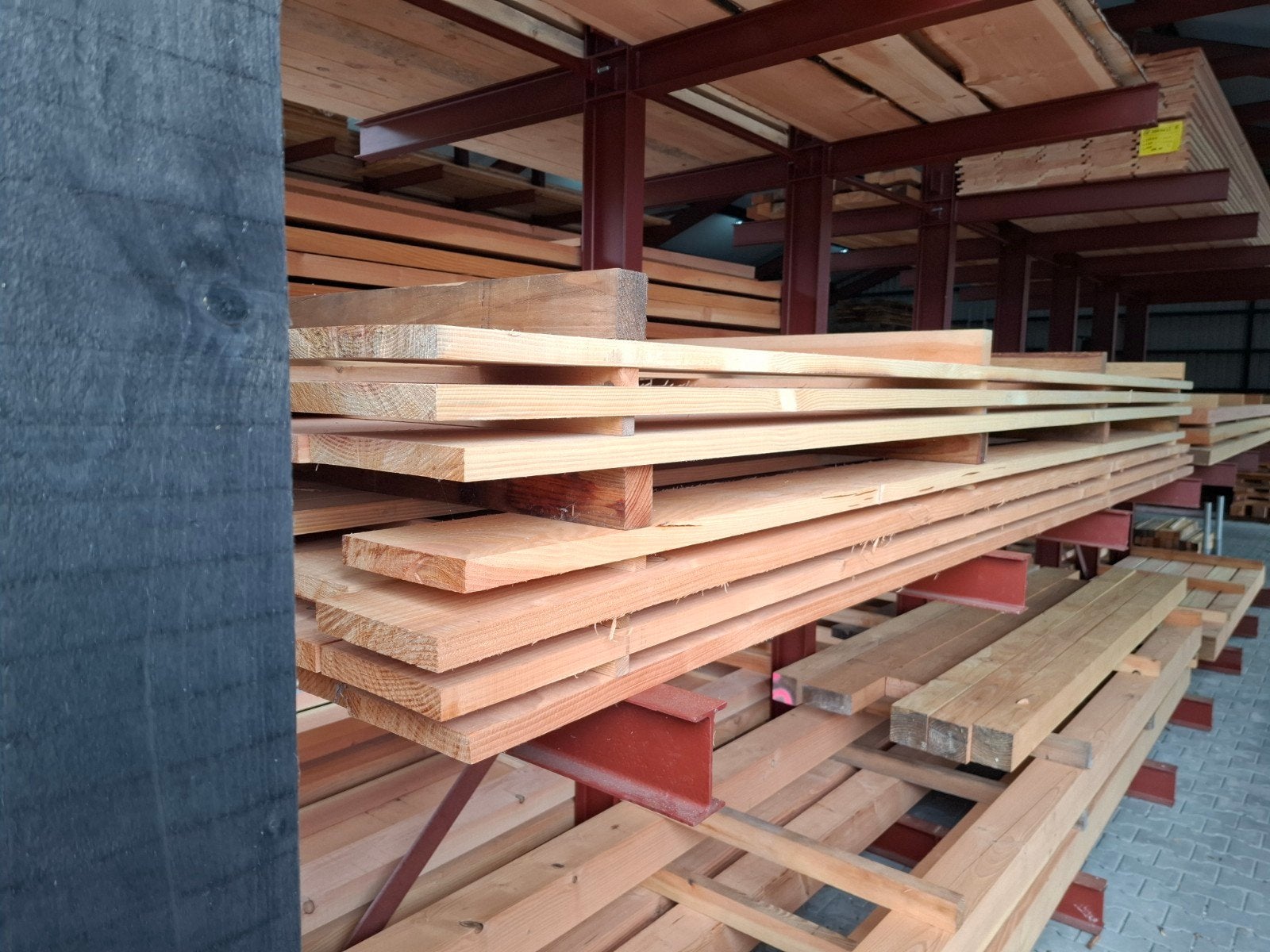 Douglas boeidelen 30 mm 4, 5 & 6 mtr lang, Ophalen, 25 tot 50 mm, Nieuw, Plank