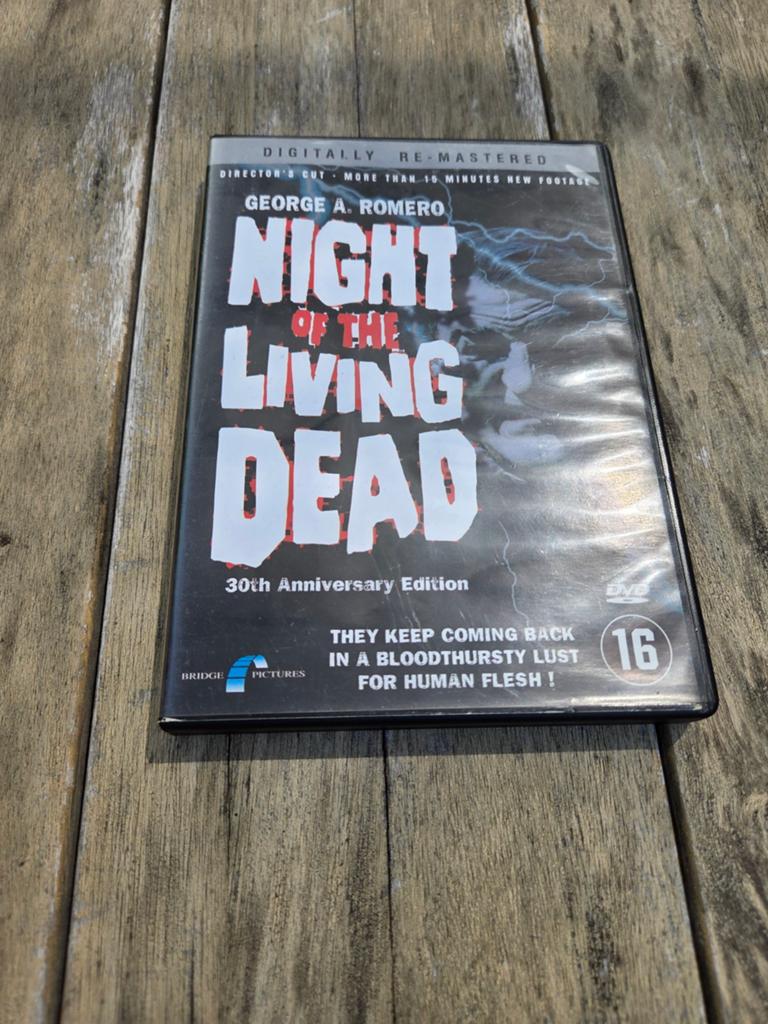 Night of thw living dead dvd, Cd's en Dvd's, Dvd's | Horror, Vanaf 16 jaar, Ophalen of Verzenden, Zo goed als nieuw