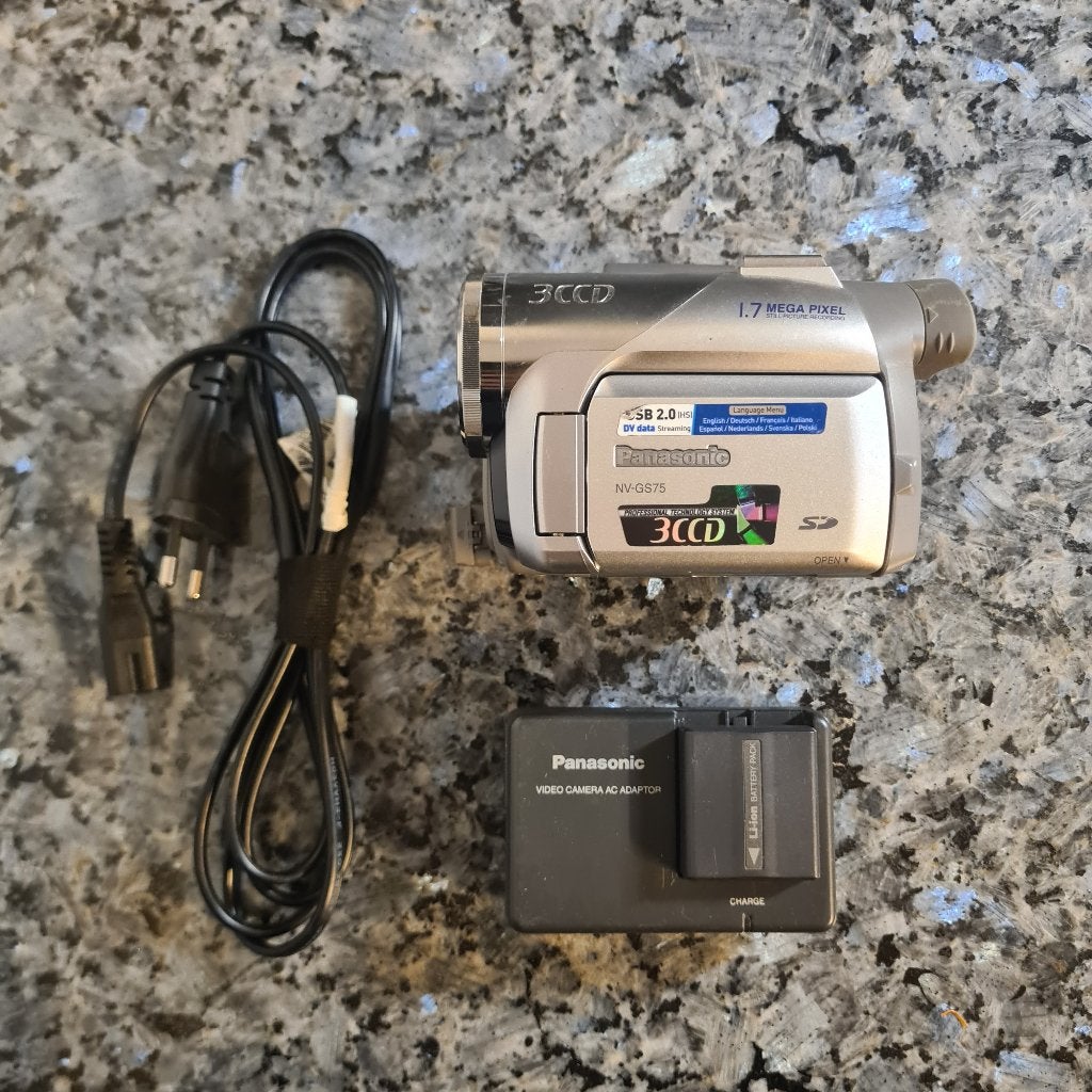 Panasonic videocamera, Gebruikt, Panasonic, Overige soorten, Externe microfoon