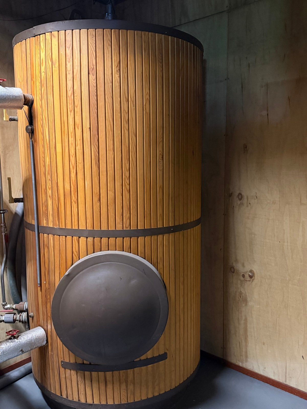 NIBE EKS 1500 Liter Buffervat - Houtgestookt, Ophalen, Gebruikt, Overige typen, 60 tot 150 cm
