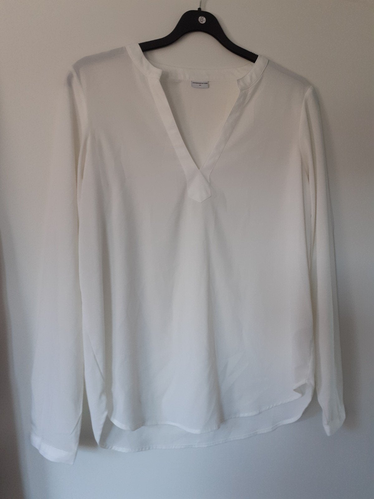 leuke witte blouse van Jacqueline de Yong maat 40, Maat 38/40 (M), Wit, Ophalen of Verzenden, Zo goed als nieuw