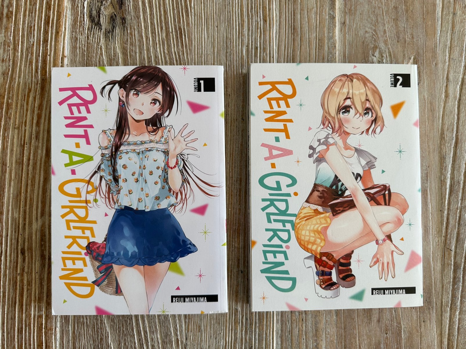 Manga, Rent-A-Girlfriend, deel 1 en 2, English, Meerdere comics, Ophalen of Verzenden, Zo goed als nieuw, Japan (Manga)