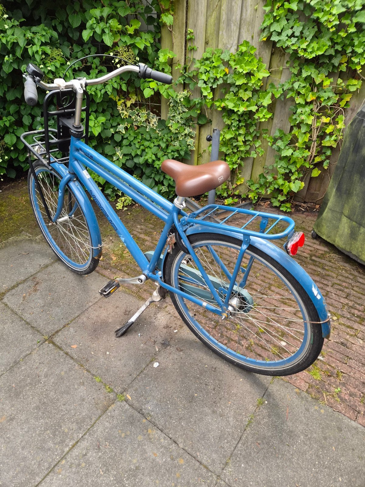 Vogue Elite Herenfiets - Blauw, Gebruikt, Velgrem, Versnellingen, 53 tot 57 cm