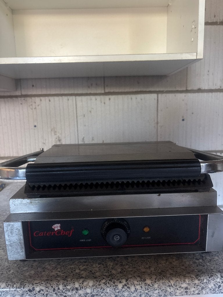 CaterChef Contactgrill - Professionele Grill, Ophalen of Verzenden, Gebruikt