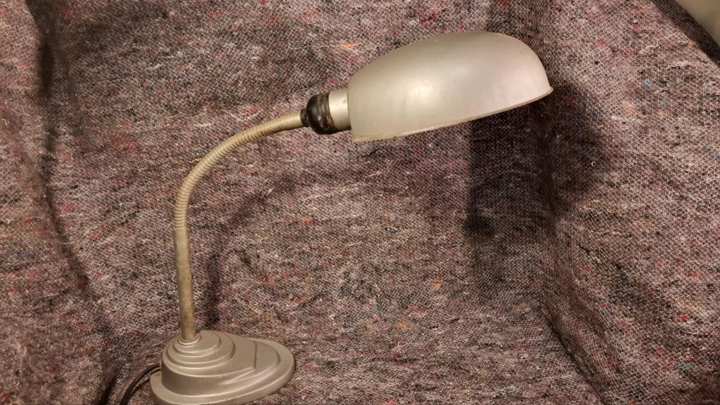 Lamp retro industrieel tafellamp, Ophalen of Verzenden, Minder dan 50 cm