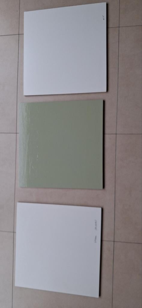 Mdf platen klein, 2 50x50 cm, 1 50x48,5 cm, 7 mm dik, Ophalen, Gebruikt, Overige materialen, Minder dan 20 mm
