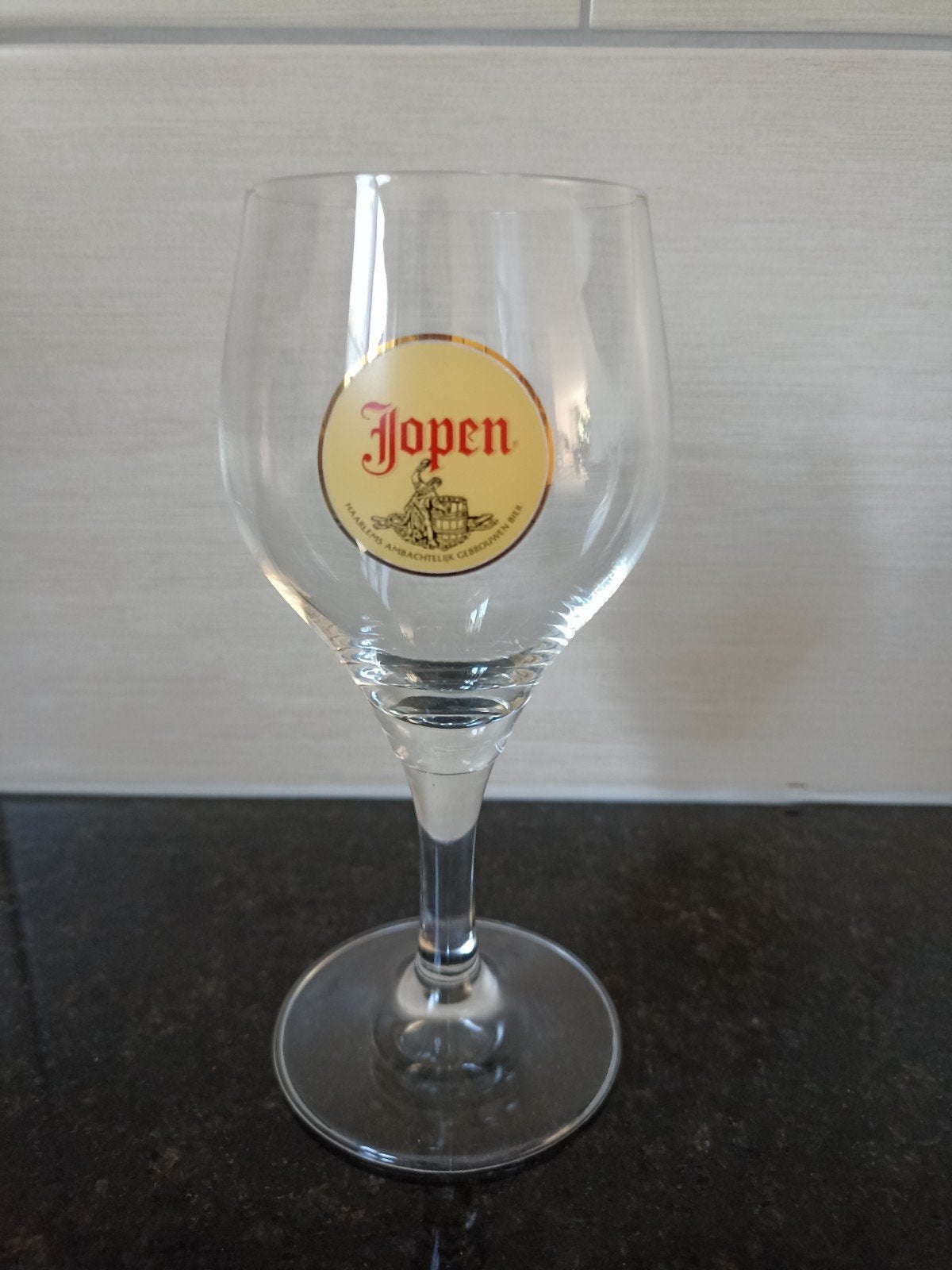 Jopen Bierglas - Haarlems Ambachtelijk Gebrouwen Bier, Ophalen of Verzenden