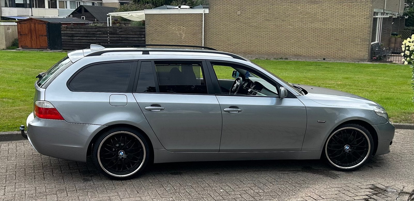 20 “ inch. breedset bmw e39 / e61 ( DIK ! ), Ophalen, Banden en Velgen, 20 inch, Zomerbanden