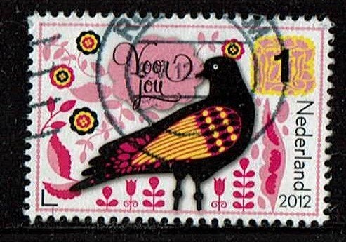 Nederland NVPH 2914a gestempeld 2, Verzenden, Na 1940, Gestempeld