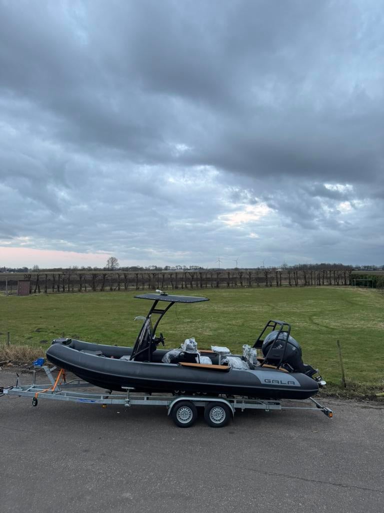 GALA rib boot 150pk yamaha, Watersport en Boten, Rubberboten, Aluminium, Ophalen of Verzenden, Benzine, Nieuw