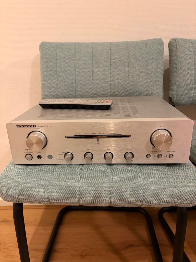 Marantz PM7001 Versterker - Onbekende staat, kom testen, Gebruikt, 60 tot 120 watt, Stereo, Ophalen