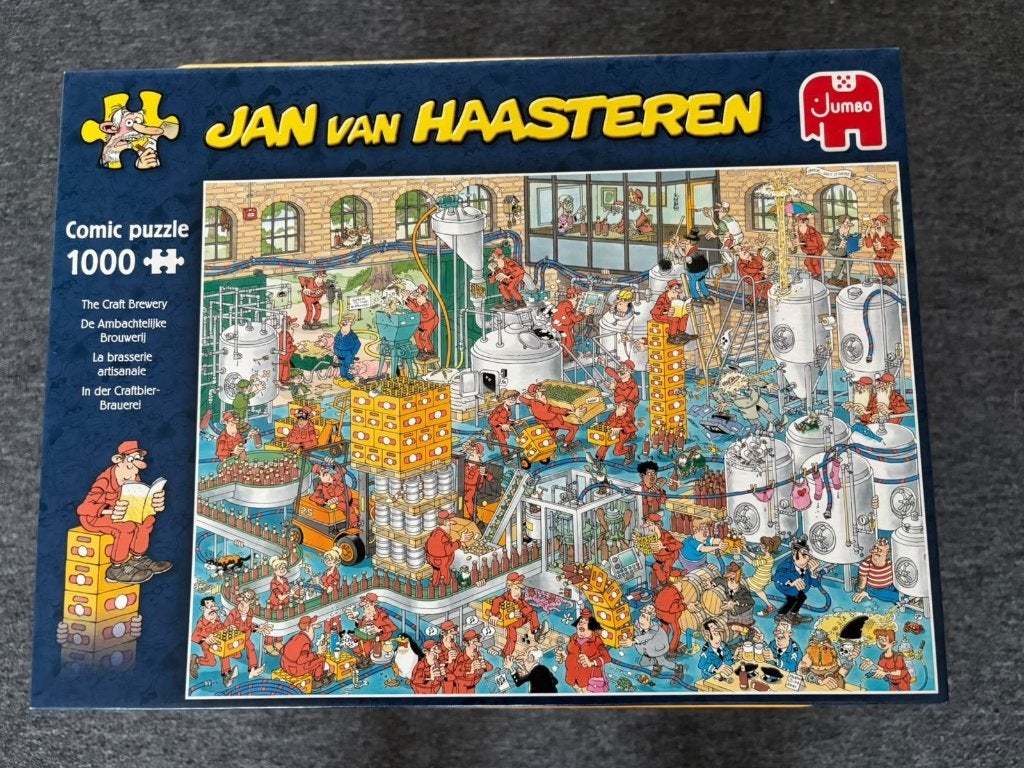 Mooie partij "Jan van Haasteren puzzels" - 7 stuks, Hobby en Vrije tijd, Denksport en Puzzels, Ophalen of Verzenden, 500 t/m 1500 stukjes