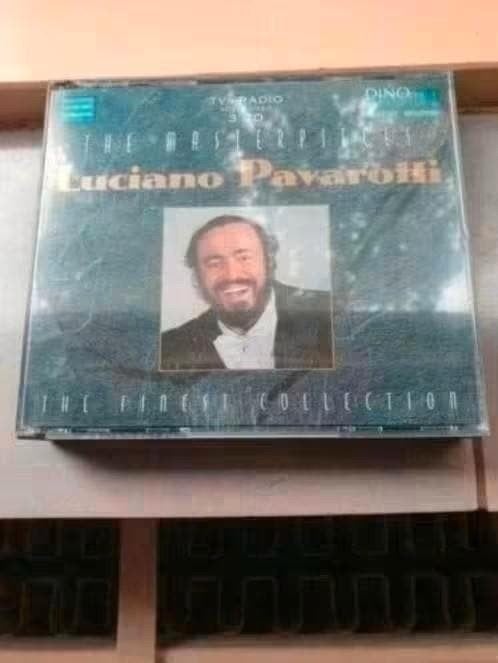 Luciano Pavarotti - The Masterpieces: The Finest Collection, Gebruikt, Modernisme tot heden, Ophalen of Verzenden, Verzamelalbum