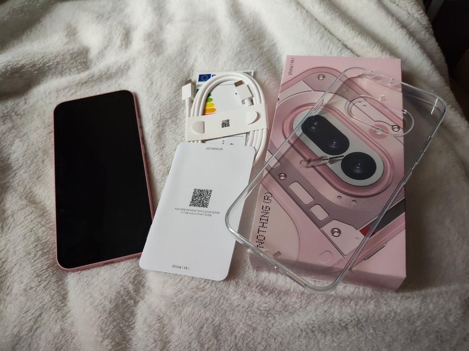 Nieuwe Nothing Phone (4a) - Roze, Telecommunicatie, Overige modellen, Nieuw, Ophalen of Verzenden, Zonder simlock