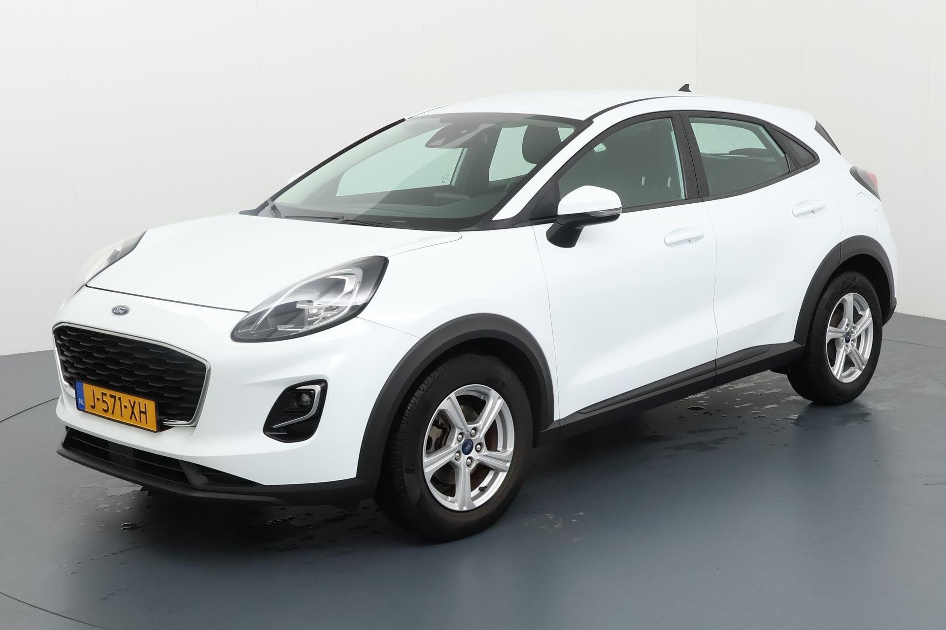 Ford Puma 1.0 EcoBoost Connected Wendbare witte allrounder m, Voorwielaandrijving, Stof, Euro 6, 95 pk