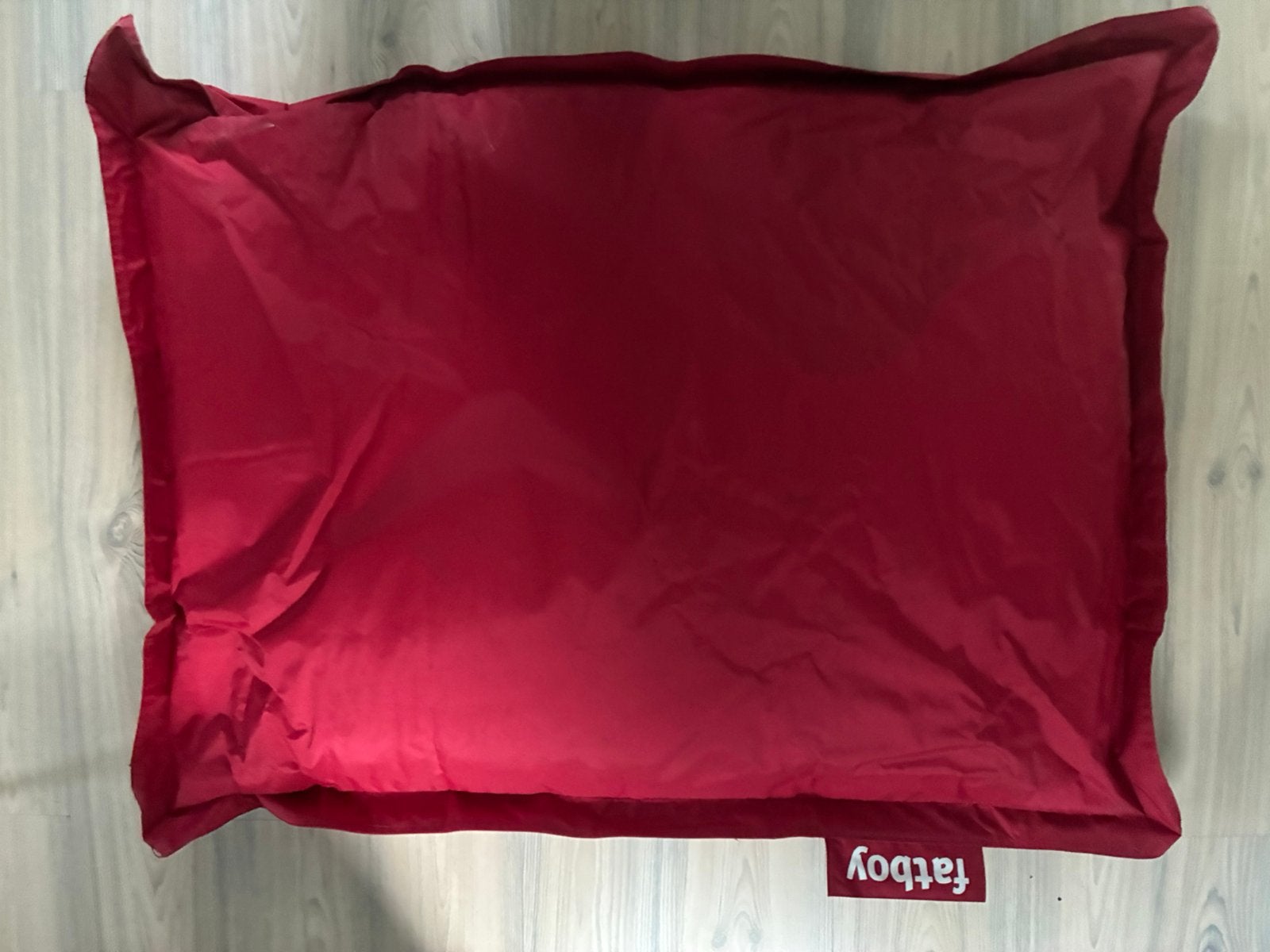 Fatboy junior zitzak rood 100x130, Ophalen, Zo goed als nieuw, Rood