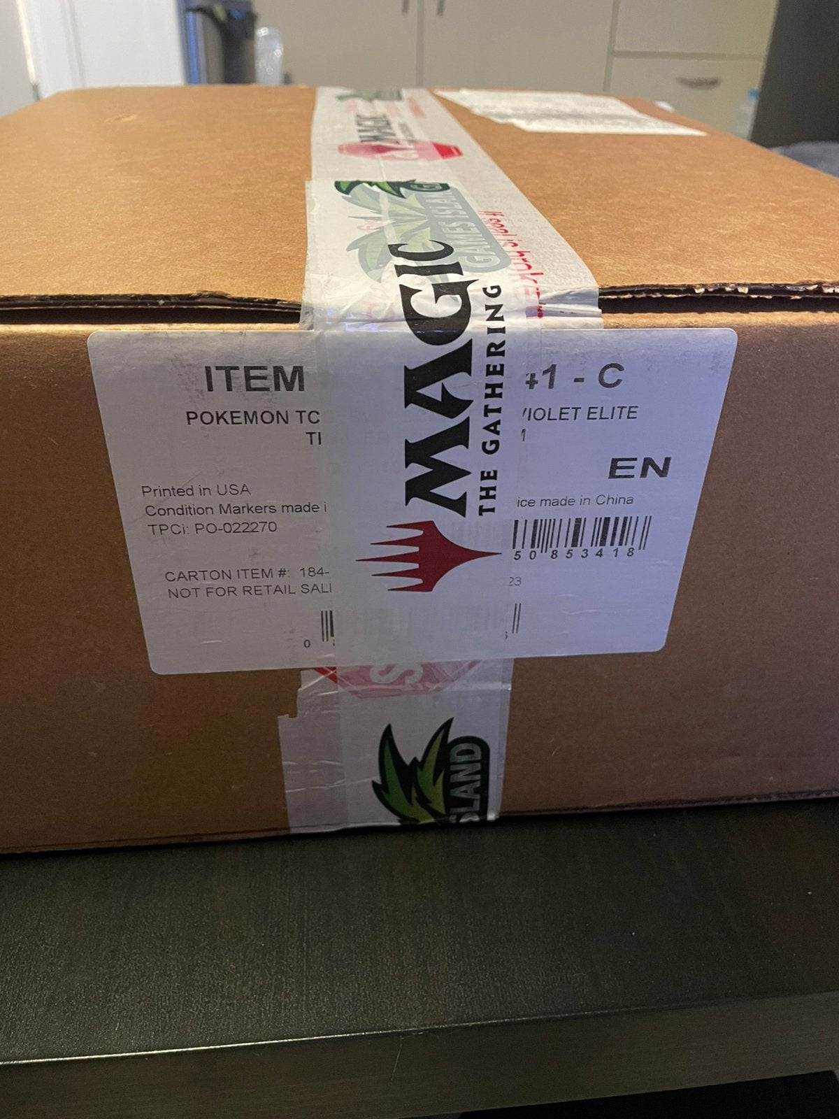 Pokemon Scarlet & Violet Elite trainer box case, Ophalen of Verzenden, Nieuw, Overige typen