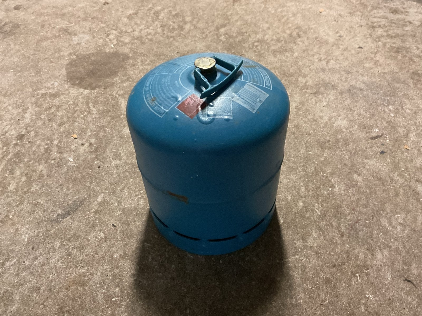 Campingaz gasfles 907  (2,75 kg) leeg, Ophalen, Gebruikt
