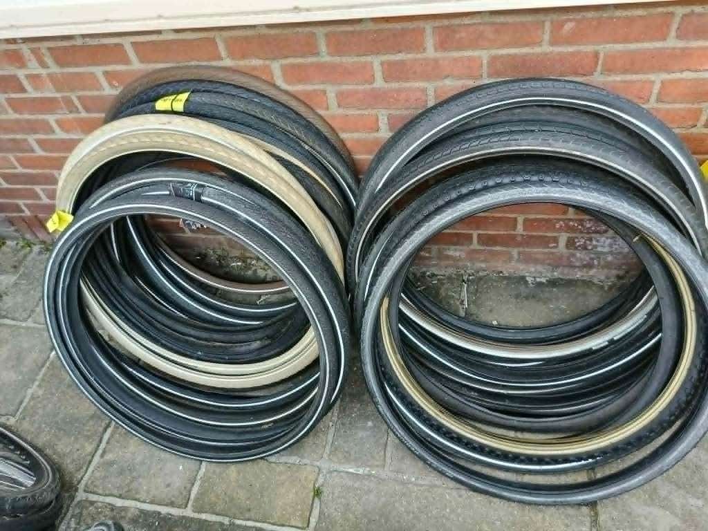 FIETSBANDEN, Gebruikt, Band, Ophalen of Verzenden, Rubber