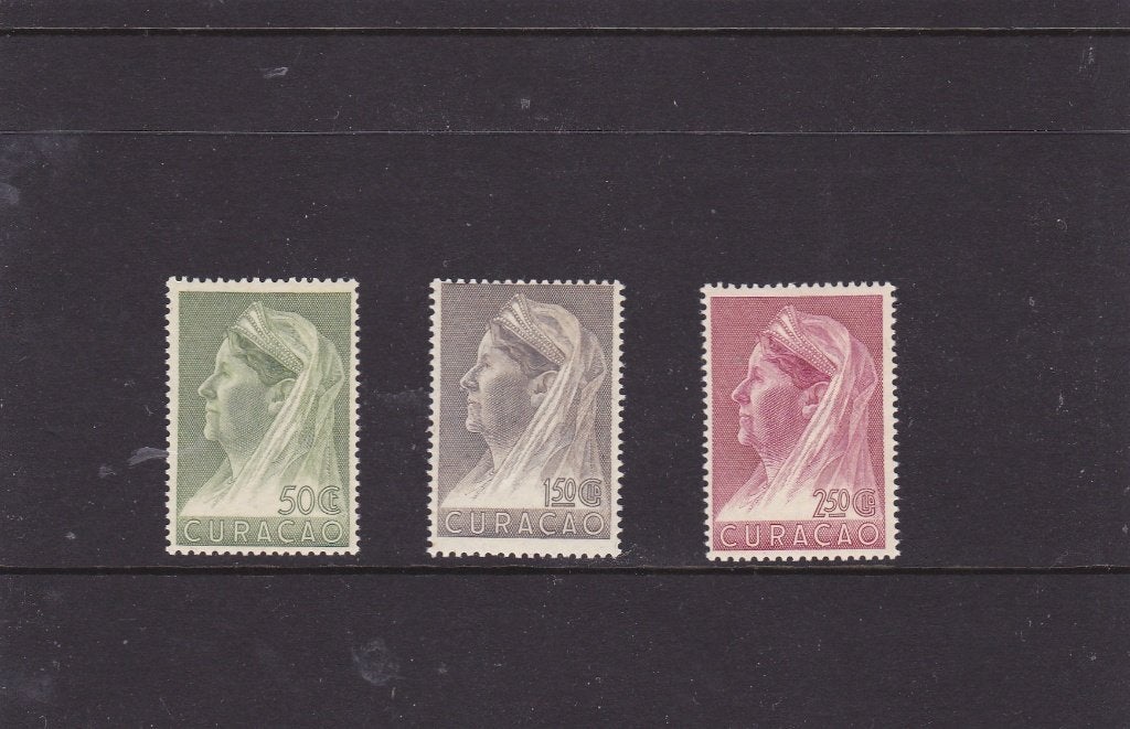 Curacao 135/37, Postzegels en Munten, Postzegels | Nederlandse Antillen en Aruba, Verzenden, Postfris