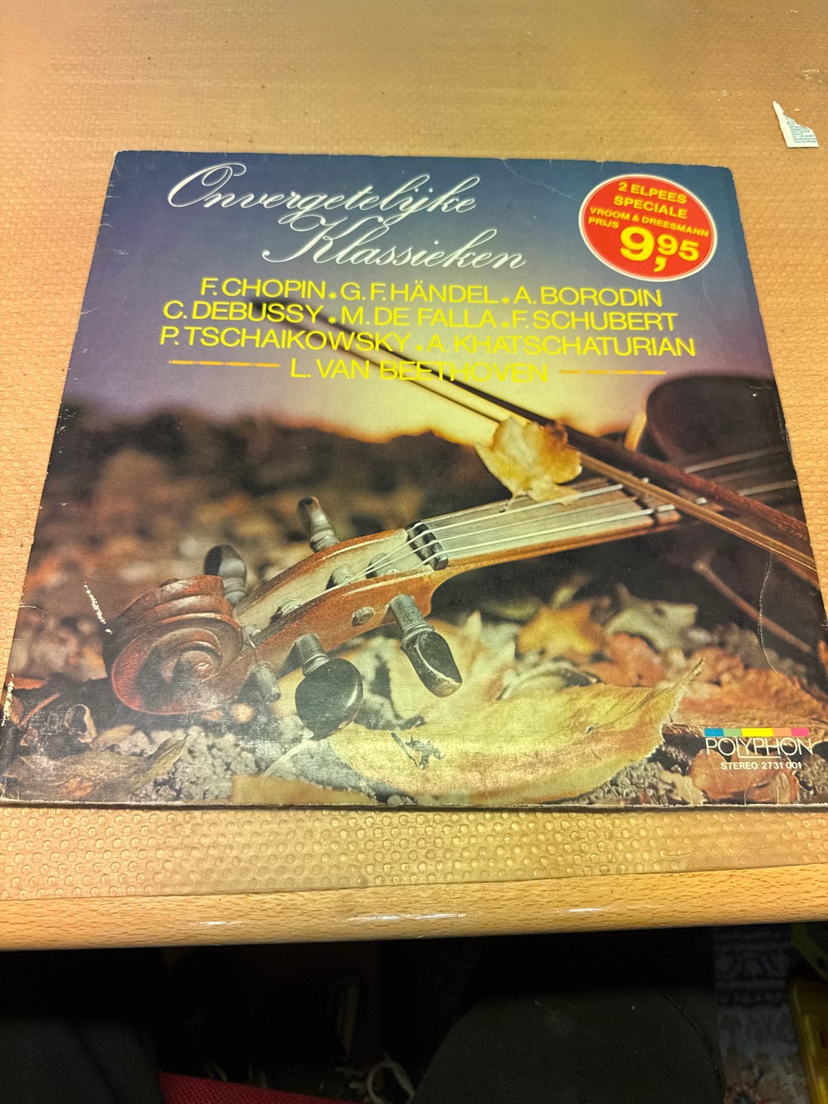 Onvergetelijke Klassieken - Dubbel LP met diverse componiste, Cd's en Dvd's, Ophalen, Gebruikt, Chopin, Overige typen