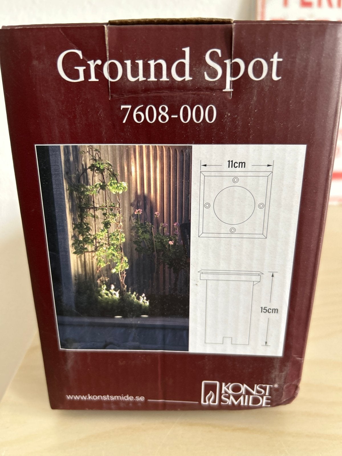 Konstsmide Ground Spot 7W GU10 - IP65 Grondspot, Tuin en Terras, Overige materialen, Minder dan 50 watt, Nieuw, Ophalen of Verzenden