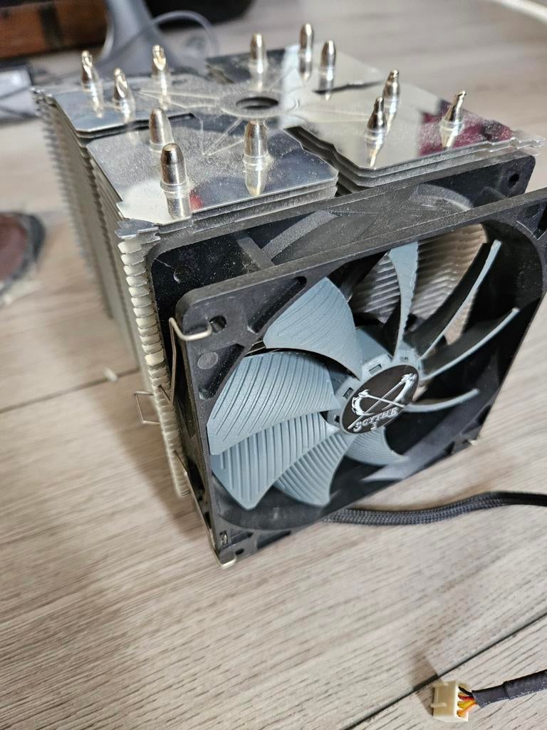 Scythe CPU Koeler - Krachtige Luchtkoeling voor Gaming PC, Ophalen of Verzenden, Gebruikt, Luchtkoeling
