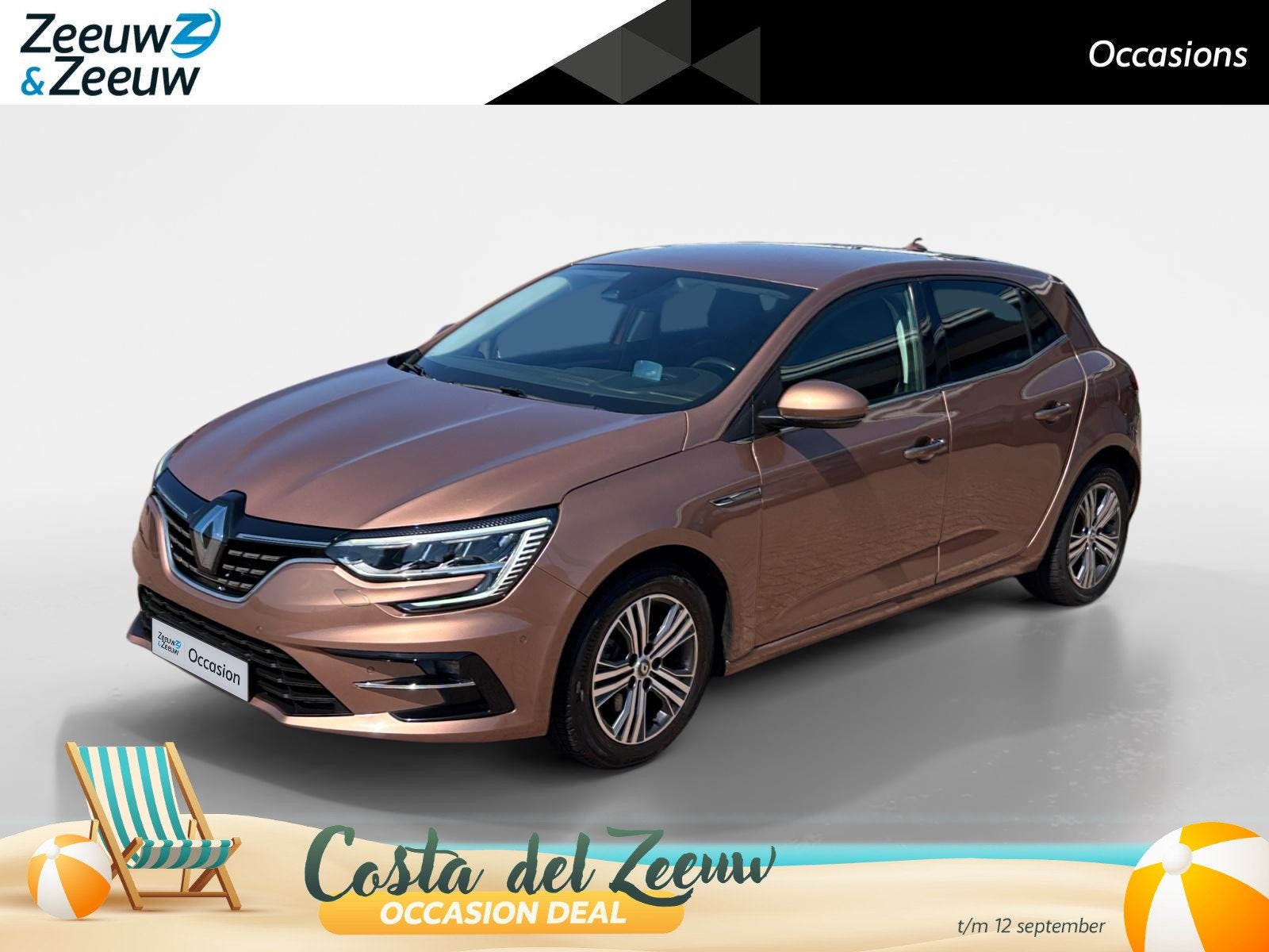 Renault Mégane Estate 1.6 E-Tech Plug-In Hybrid 160 Busines, Auto's, Renault, Gebruikt, 4 cilinders, Bruin, 1505 kg