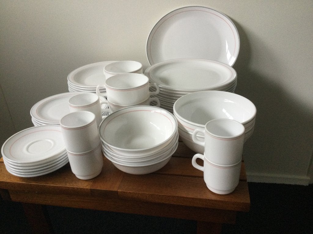 Arcopal servies, Huis en Inrichting, Ophalen, Modern, Compleet servies, Glas