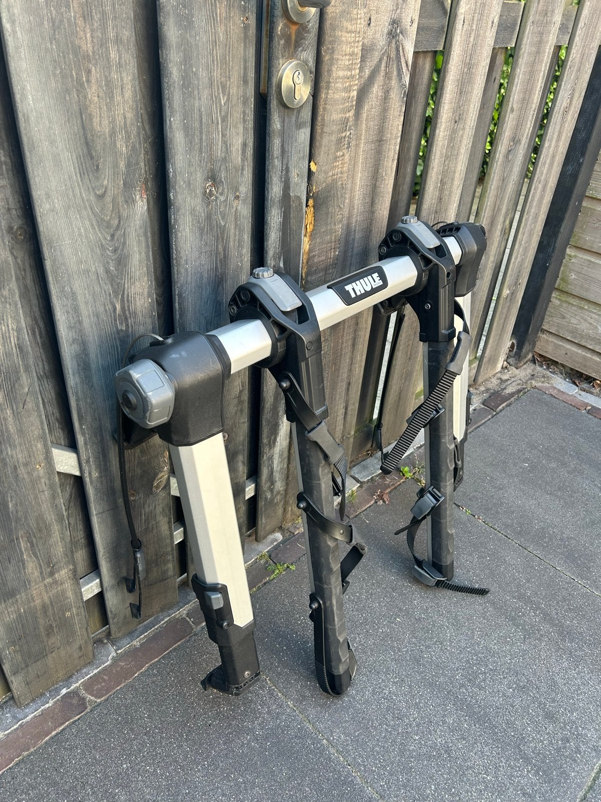 Thule outway hanging voor 3 fietsen, Ophalen, 3 fietsen of meer, Gebruikt, Trekhaakdrager