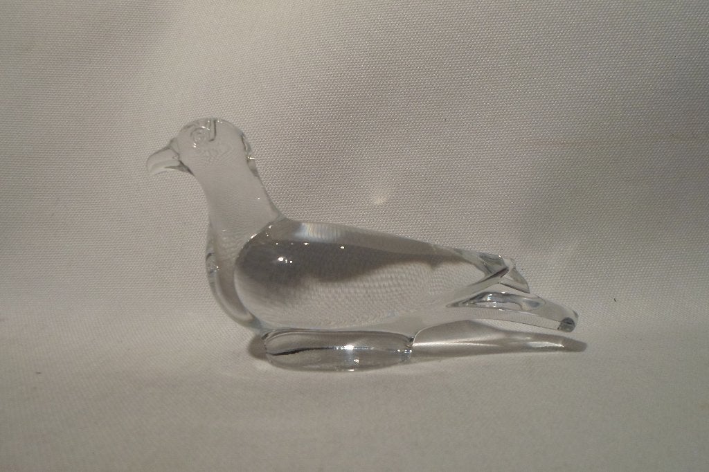 Baccarat France Vogel Duif Kristal, Ophalen of Verzenden