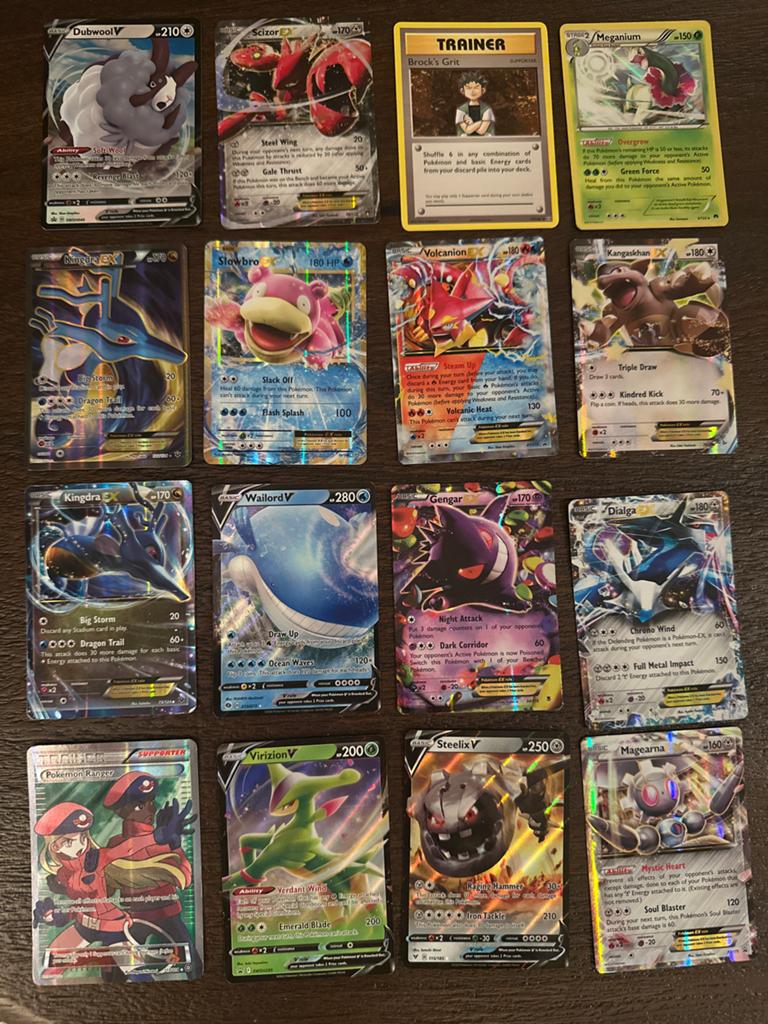 Pokémon Kaarten Collectie - Diverse V, VMAX, GX en EX, Ophalen of Verzenden, Gebruikt, Meerdere kaarten