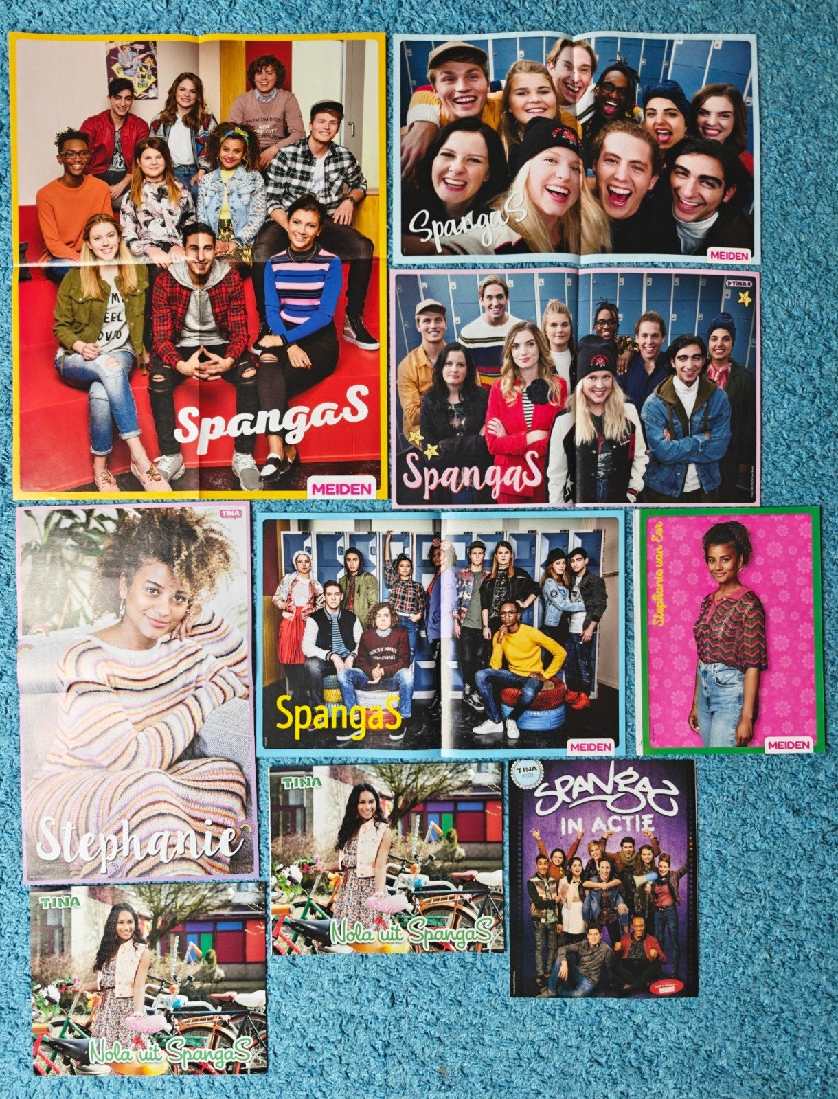 Spangas poster collectie, Ophalen of Verzenden, Nieuw, Film en Tv