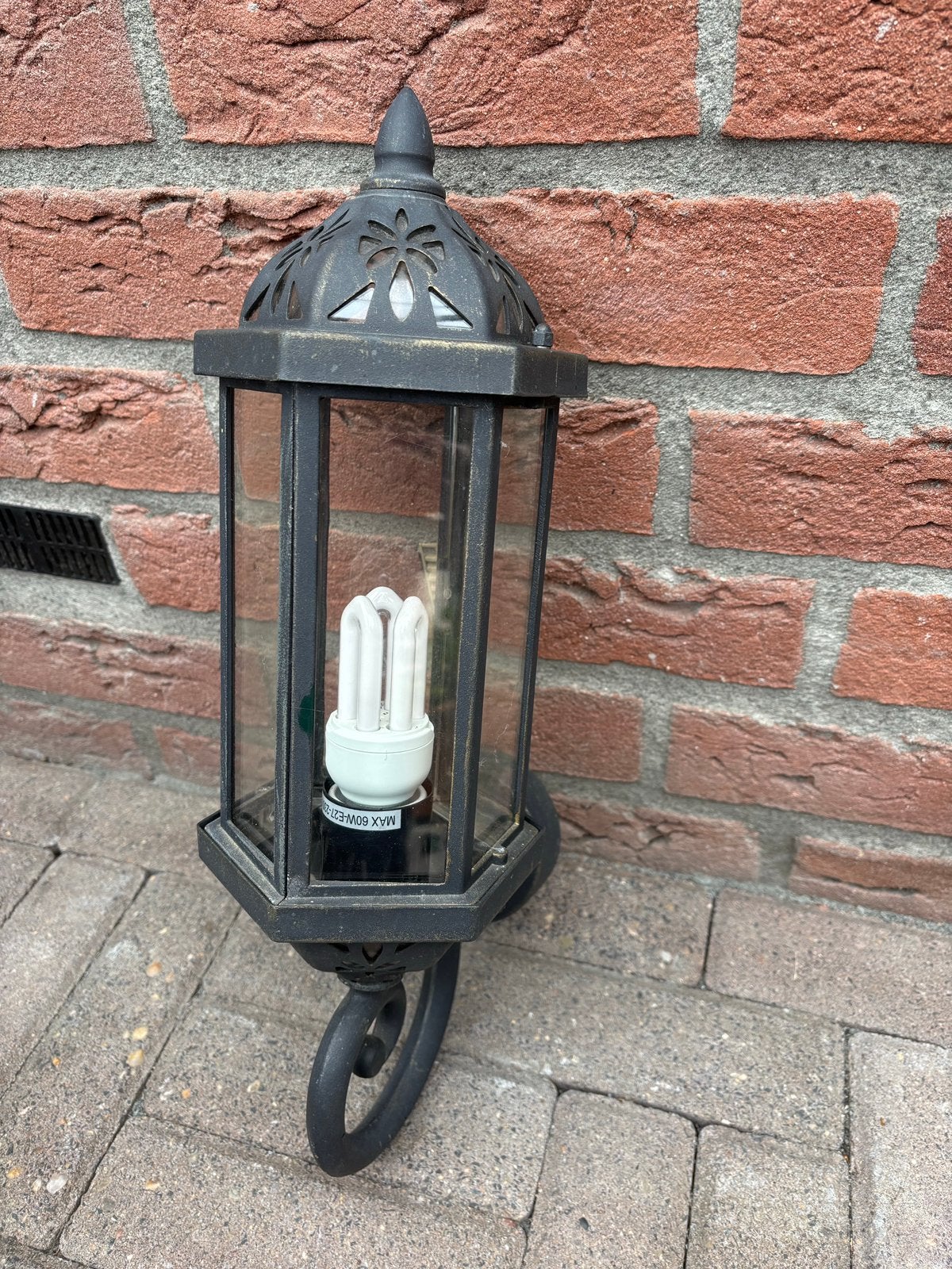 Te koop: Buitenlamp, Tuin en Terras, Ophalen, Gebruikt, Wandlamp, Netvoeding