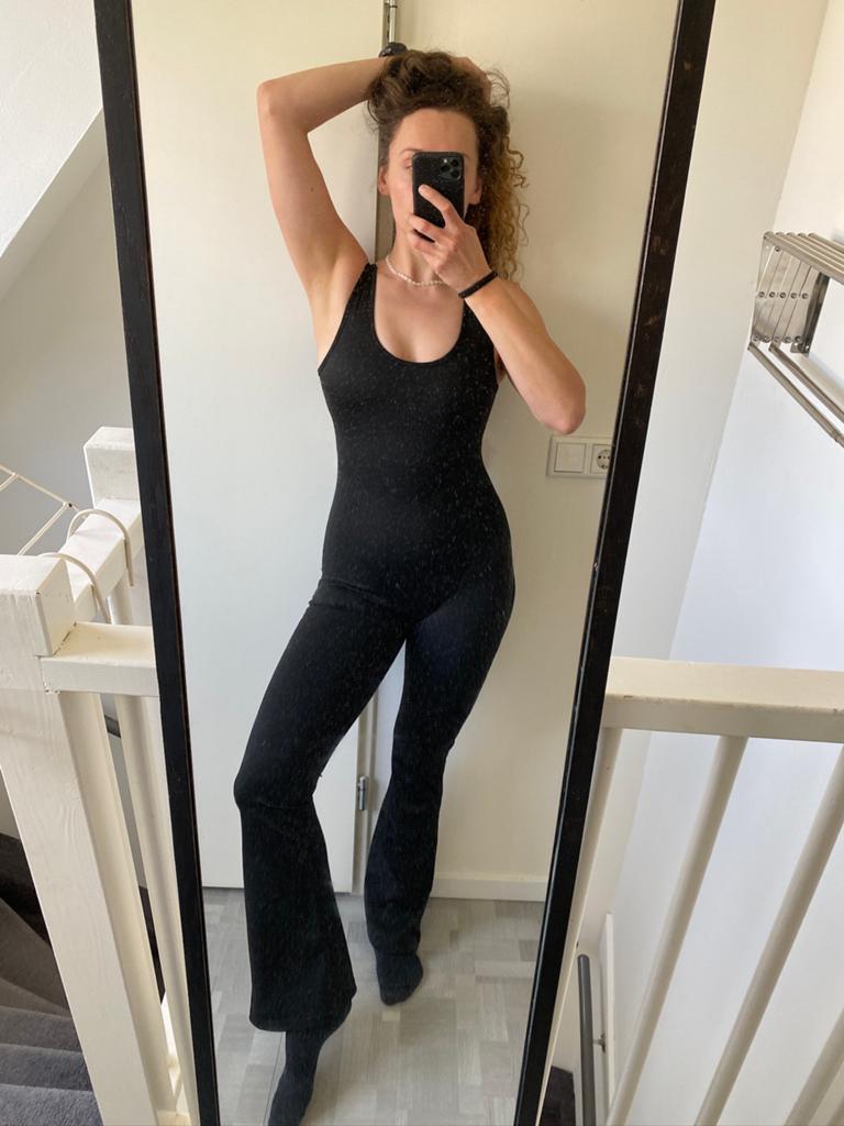Black body suit, Kleding | Dames, Jumpsuits, Ophalen of Verzenden, Zo goed als nieuw, Zwart