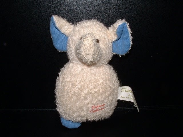 TIAMO BADSTOF OLIFANTJE 15 CM LANG. MET PIEPJE IN HET, Ophalen of Verzenden, Nieuw, Overige typen