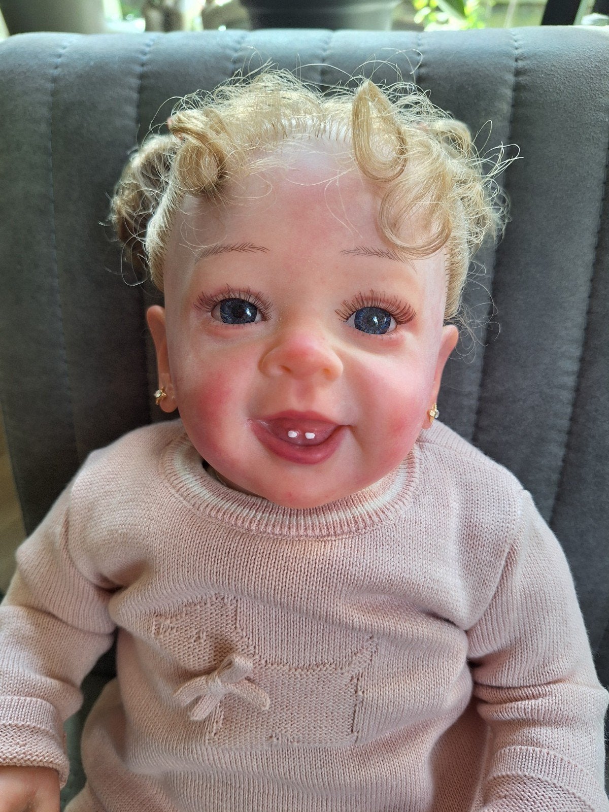 Prachtig reborn kindje, Verzamelen, Poppen, Ophalen of Verzenden, Zo goed als nieuw, Pop