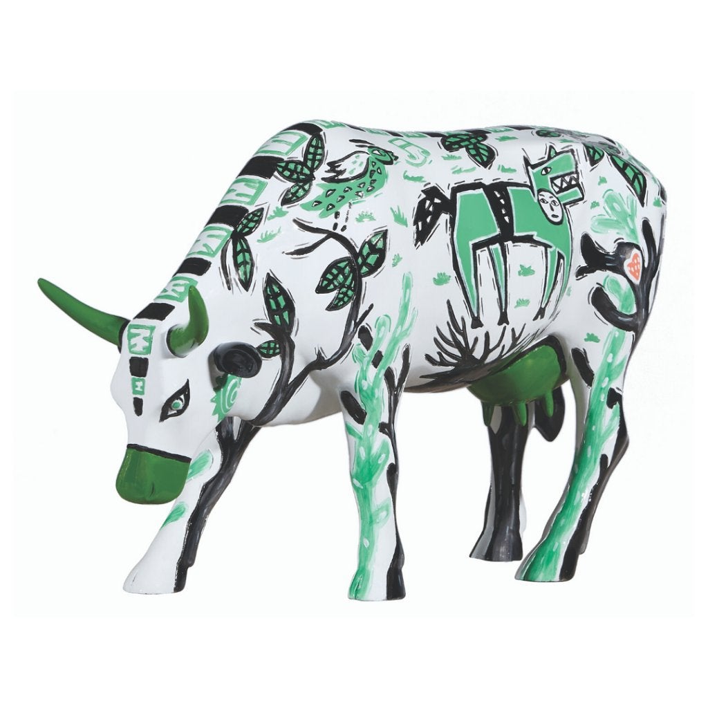Nieuw Cow Parade koe Manda Cowru large gratis verzending., Ophalen of Verzenden, Beeld