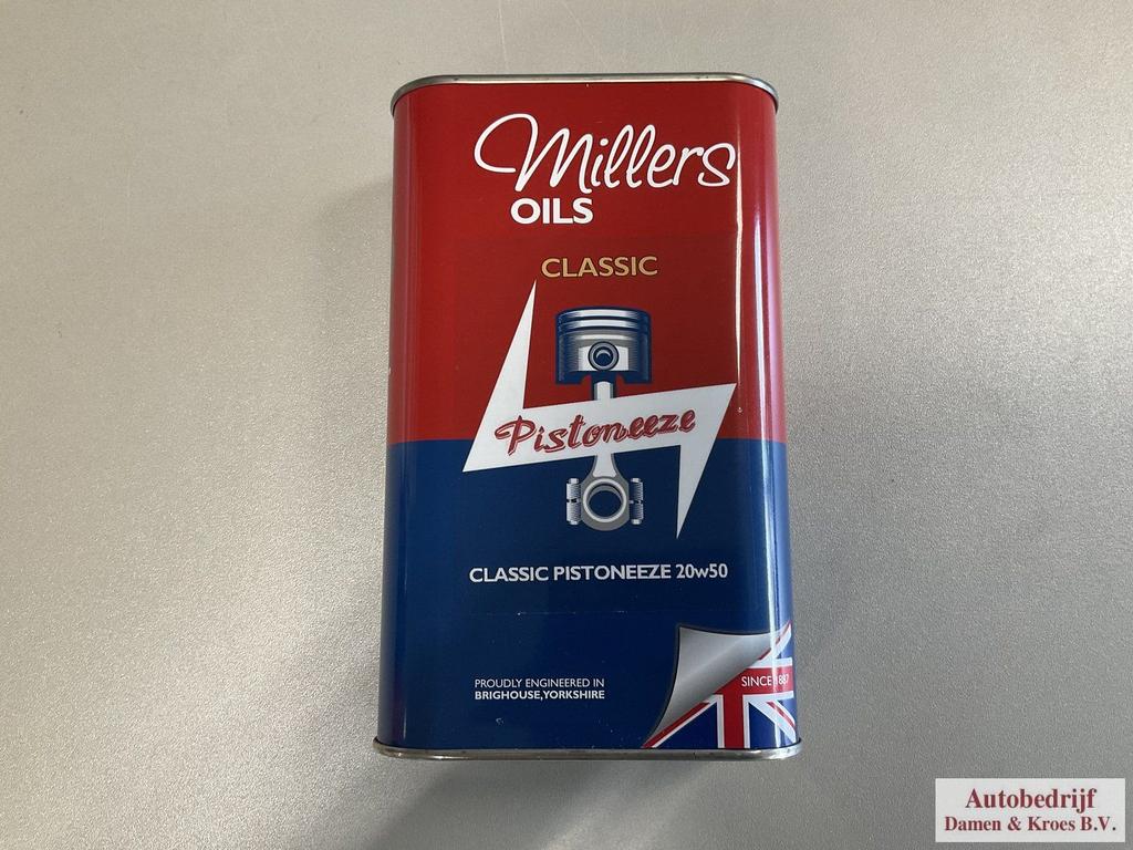 Millers Oils Classic Pistoneeze Motorolie 20W50, Ophalen of Verzenden, -, -, -